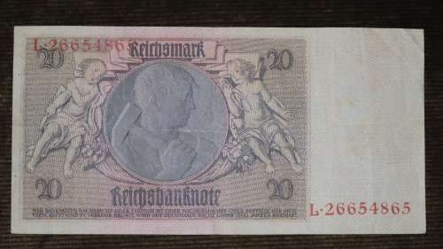 Germany - 20 Mark, 1929 , p181a , Siemens Watermark