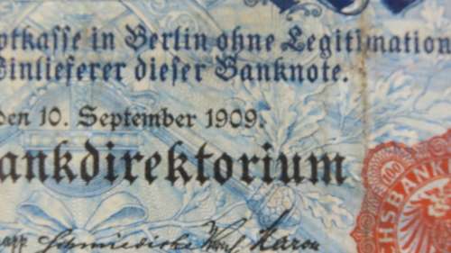Germany - 2 x 100 Mark Banknote Set 1909 and 1910 Issues