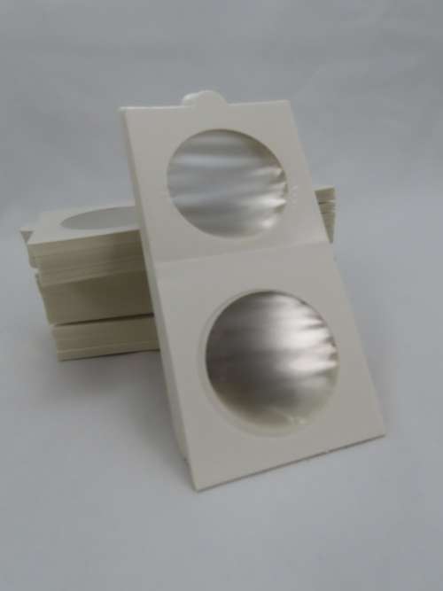 35 mm Self Adhesive Coin Holders, 20 x Hartberger Coin Flips, No PVC