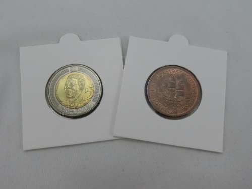 27.5 mm Self Adhesive Coin Holders, 20 x Hartberger Coin Flips, No PVC