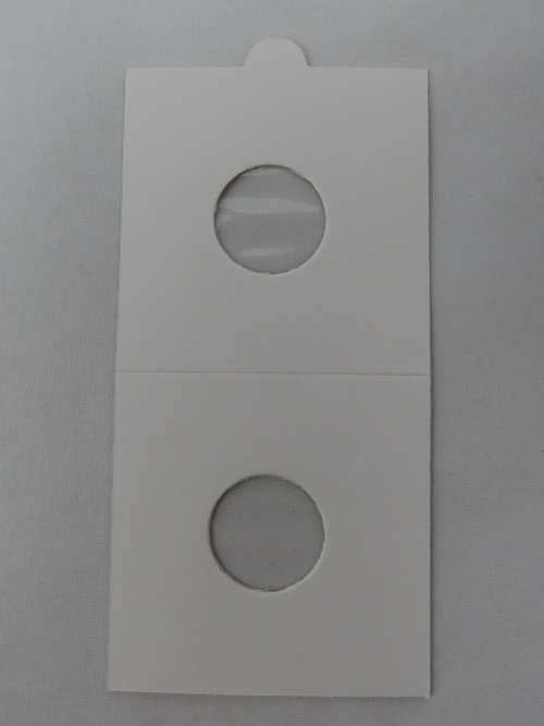 17.5 mm Self Adhesive Coin Holders, 20 x Hartberger Coin Flips, No PVC