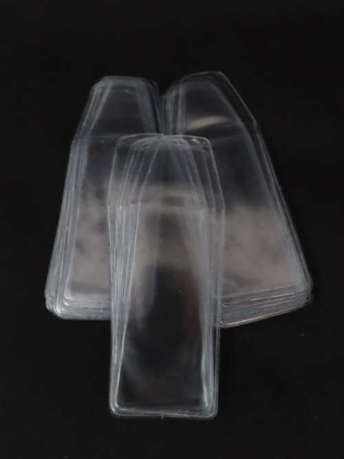 Clear Miniature Medal Storage Envelope , Pocket , Wallet or Sleeve