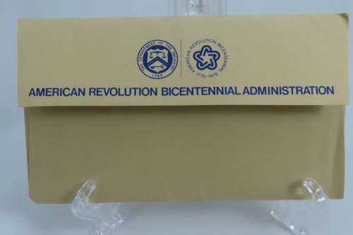 American Revolution Bicentennial First Day Cover 1975 with Paul Revere Medal
