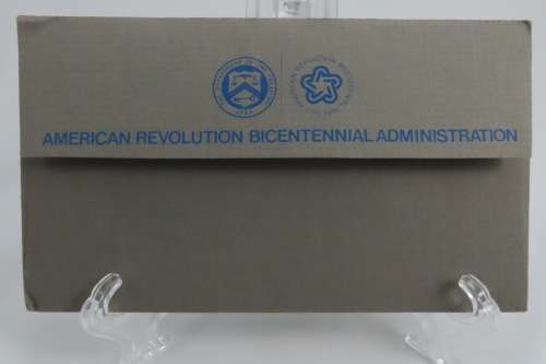 American Revolution Bicentennial First Day Cover 1974 with John Adams Medal