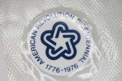 American Revolution Bicentennial First Day Cover 1972 with George Washington Cherry Tree Medal