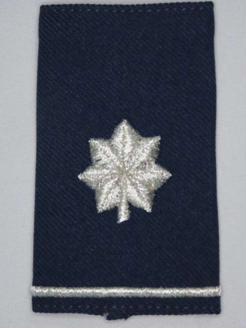 1 Pair Vintage USAF Air Force Lieutenant Colonel Insignia Shoulder Boards Rank Epaulettes O5