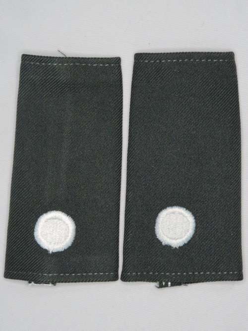 1 Pair United States Army JROTC 2nd Lieutenant Insignia Shoulder Boards Rank Epaulettes C1