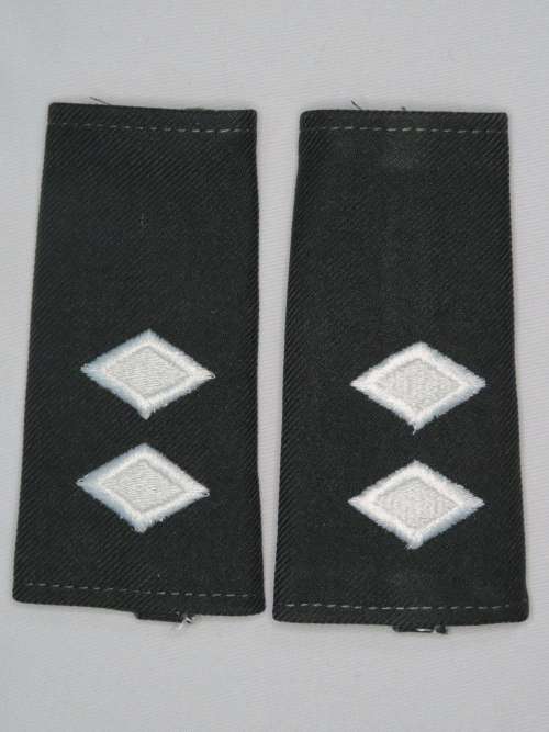 1 Pair United States Army JROTC Lieutenant Colonel Insignia Shoulder Boards Rank Epaulettes C5