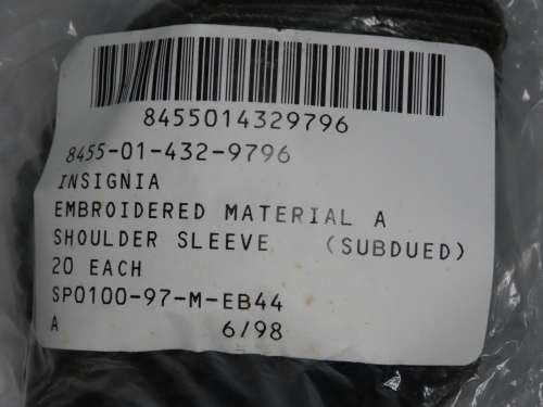 United States Army Medical Center Insignia Patch, OD Subdued, Medic Patch