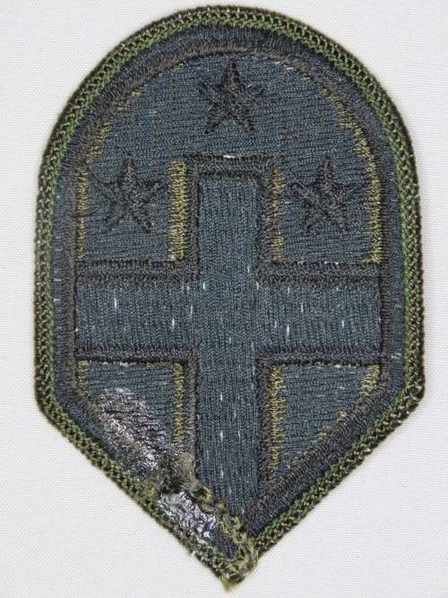United States Army 332nd Medical Brigade Insignia Patch, OD Subdued