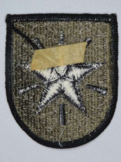 United States Army 36th Airborne Infantry Insignia Patch, Vietnam era OD Subdued
