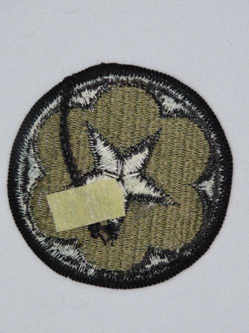 United States Army Staff Support Insignia Patch, Vietnam era OD Subdued
