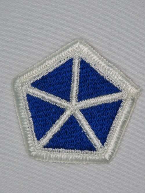 United States Army 5th Corps Insignia Patch, Vietnam Era Full Colour Patch