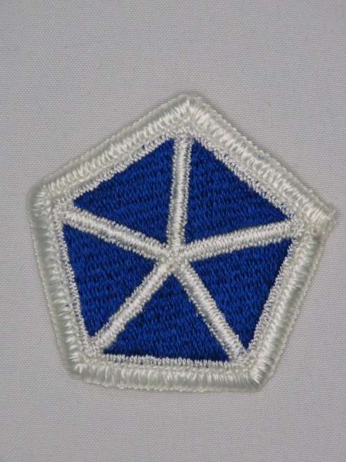 United States Army 5th Corps Insignia Patch, Vietnam Era Full Colour Patch
