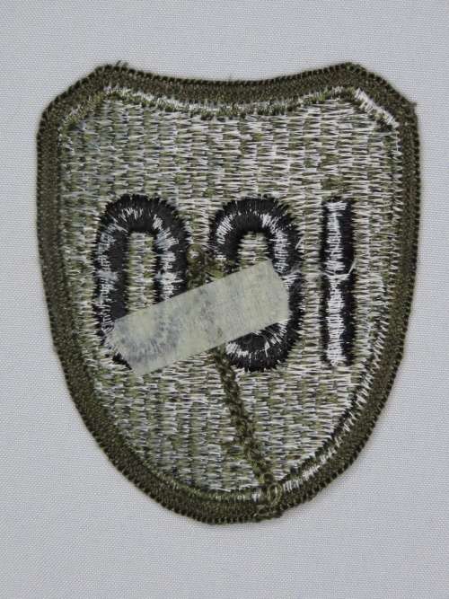 United States Army 100th Training Division Insignia Patch, OD Subdeud Patch