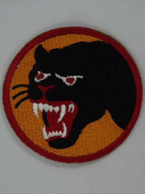 Vintage United States Army 66th Infantry Insignia Patch, WWII Full Colour Patch