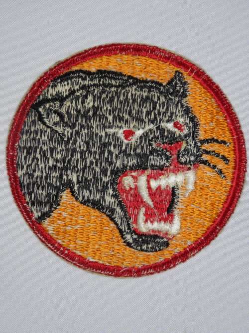 Vintage United States Army 66th Infantry Insignia Patch, WWII Full Colour Patch