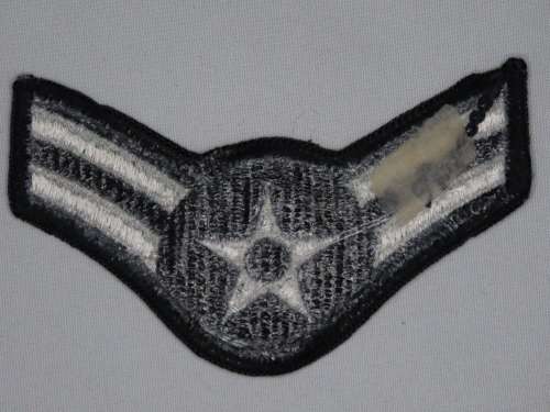 United States Air Force Airman First Class Rank Insignia Patch E3, A1C