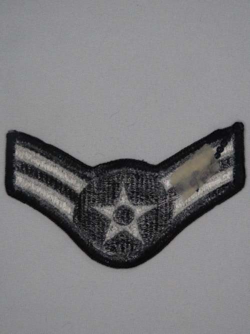 United States Air Force Airman First Class Rank Insignia Patch E3, A1C