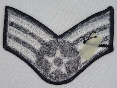 United States Air Force Senior Airman Rank Insignia Patch E4, SrA