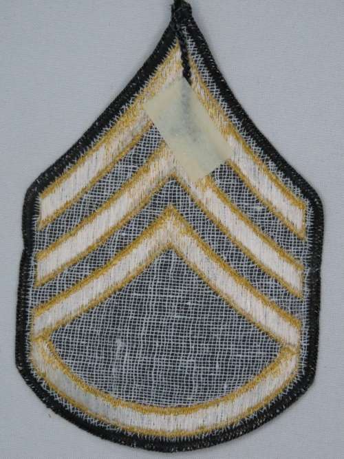 United States Army Staff Sergeant Class Rank Insignia Patch E6