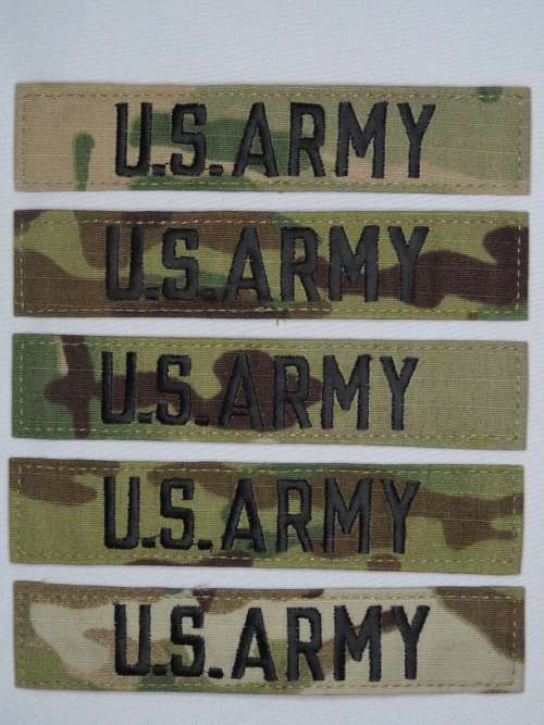 United States Army Regulation SSI Patch OCP Combat Uniform, US Army