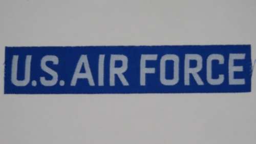 Vintage United States Air Force Patch Full Colour tape patch, Vietnam Era