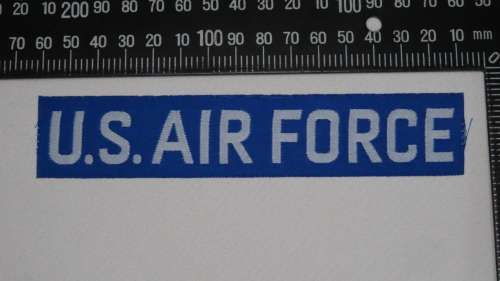 Vintage United States Air Force Patch Full Colour tape patch, Vietnam Era