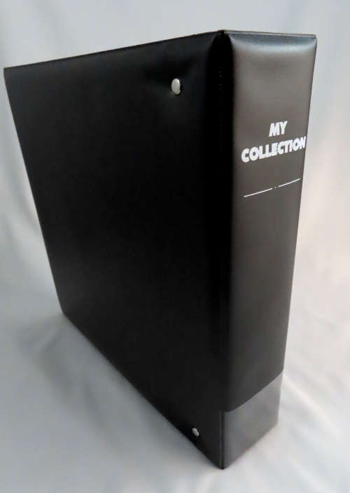 Universal Collector`s Album, Heavy Duty 3 Ring Album for Collectors Pages, Large A4 Binder