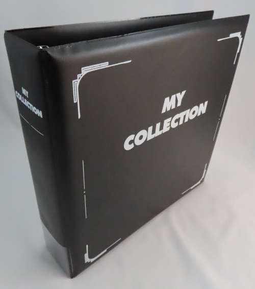 Universal Collector`s Album, Heavy Duty 3 Ring Album for Collectors Pages, Large A4 Binder