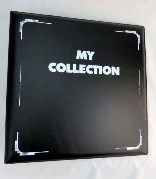 Universal Collector`s Album, Heavy Duty 3 Ring Album for Collectors Pages, Large A4 Binder