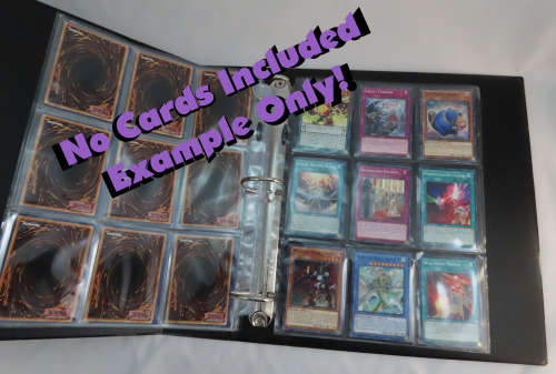 Trading Card Pages, fits Universal Album/Binder, No PVC, 9 Pocket