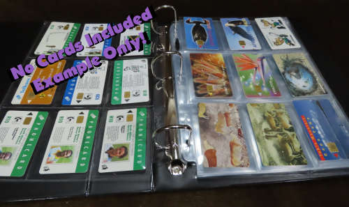 Universal Trading Card Collector`s Album 3 Ring Album for Collectors Pages