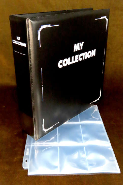 Trading Card Collector`s Starter Kit, MTG Pokemon Yugi-oh Sport Cards, Album with Collector Pages