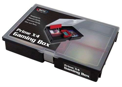 Prime X4 Gaming Box Trading Card Game Deck Box, MTG Magic the Gathering, Pokemon card box