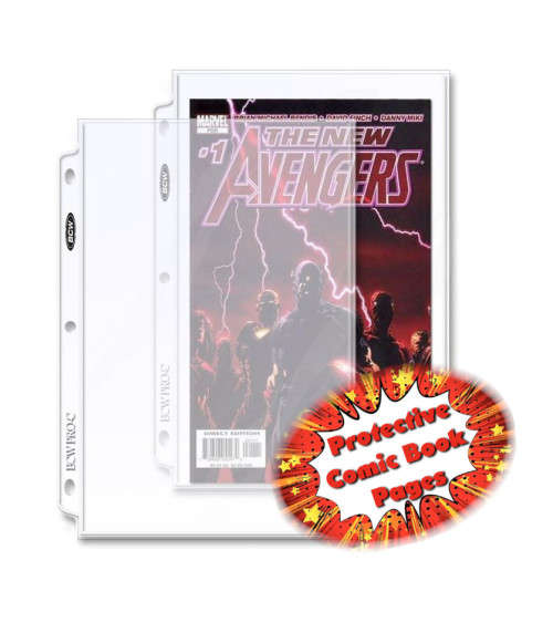 Comic Book Collector`s Basic Starter Kit, Album with Collector Pages