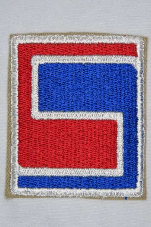 Vintage United States Army 69th Infanrty Insignia Patch, WWII Era Patch