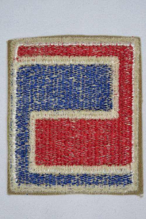Vintage United States Army 69th Infanrty Insignia Patch, WWII Era Patch