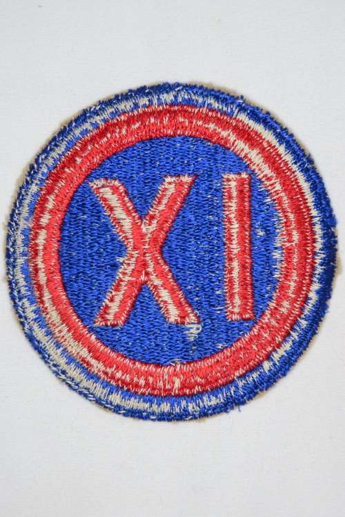 Vintage United States Army 9th Corps Insignia Patch, IX Corps WWII Era Patch