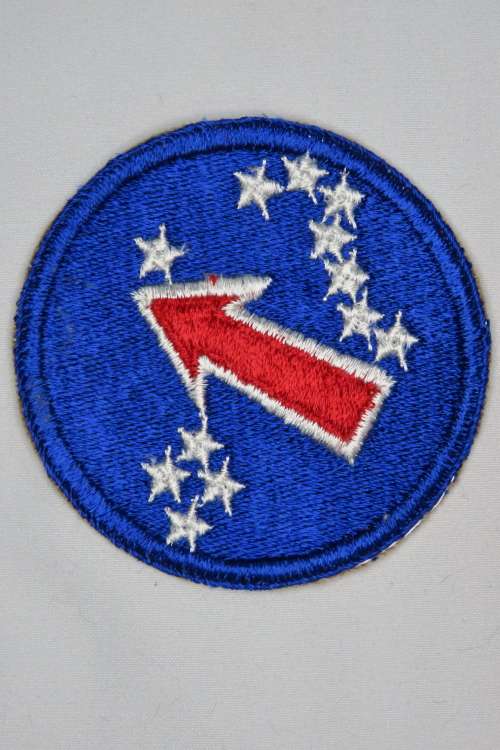 Vintage United States Army Pacific Ocean Areas Insignia Patch, WWII Era Patch