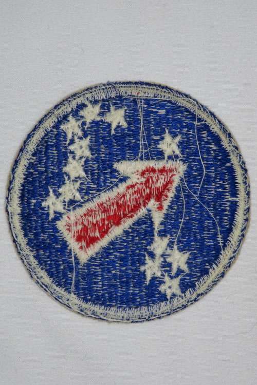Vintage United States Army Pacific Ocean Areas Insignia Patch, WWII Era Patch