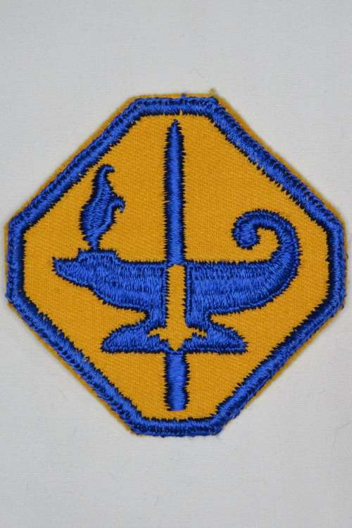 Vintage United States Army Specialized Training Program Insignia Patch, WWII Era Patch ASTP