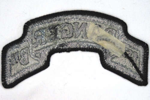 United States Army 1st Ranger Battalion Insignia Patch, subdued unit tab