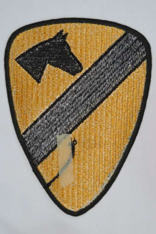 United States Army 1st Cavalry Division Insignia Patch, SSI