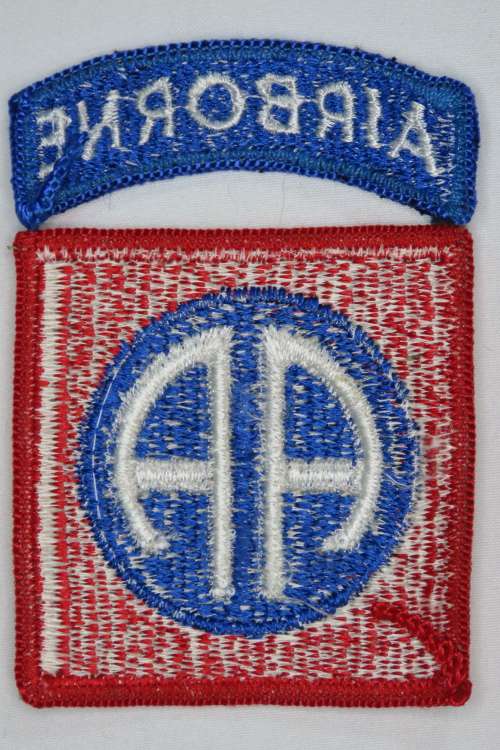 United States Army 82nd Airborne Infantry Division Insignia Patch with Airborne Tab