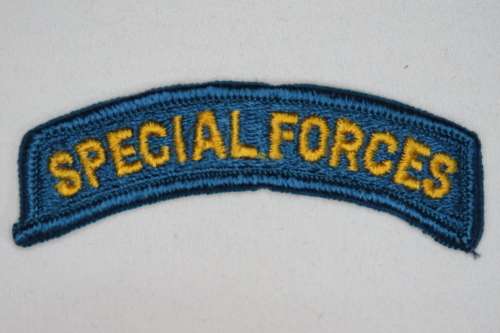 United States Army Special Forces Qualification Tab Insignia Patch USGI