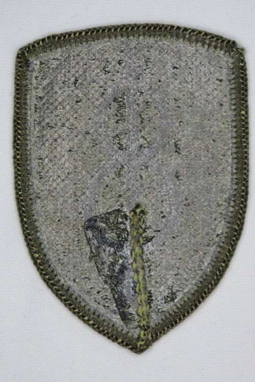 United States Army 8th Infantry Division Insignia Patch, OD Subdued