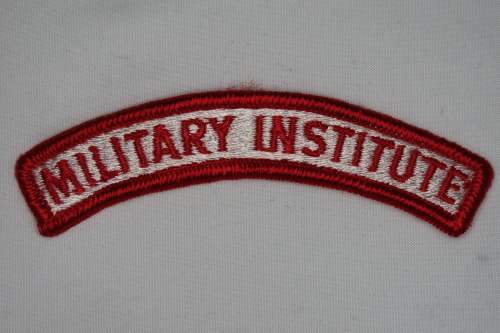 United States Army Military Institute Tab Insignia Patch USGI