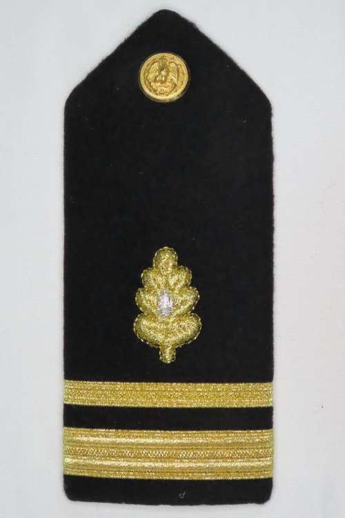 1 Pair United States Navy Medical Corps Lieutenant Insignia Shoulder Boards Rank Epaulettes O2