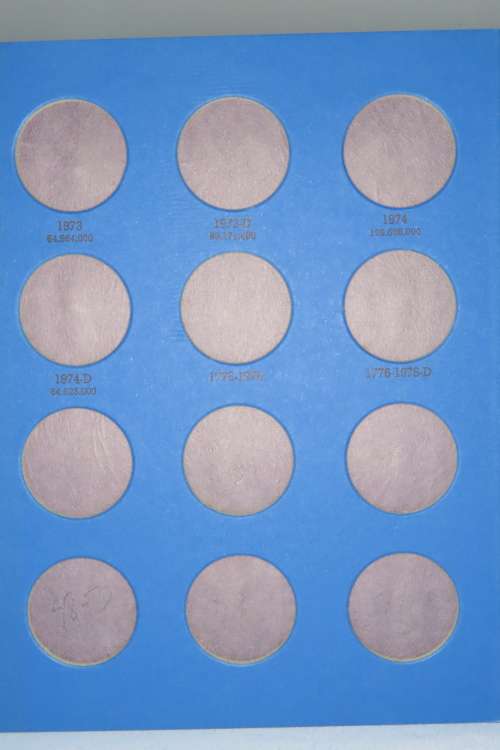 Collector`s Folder for Kennedy Half Dollars Starting 1964 - 1985